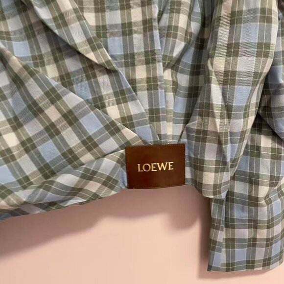 Checked draped jacket - Picture 12 of 14